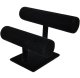 Jewelry Display Stand with Two Rollers AG545, Black