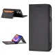 Wallet Book Case for iPhone 12 Pro Max with Card Holder and Stand, Black