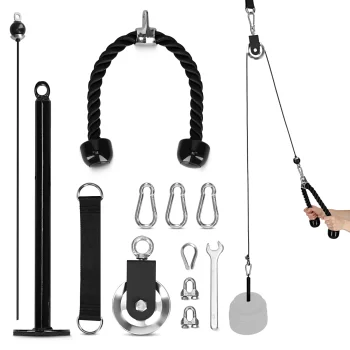 Cable Pulley System 4FIZJO for Upper and Lower Lat Pulldown