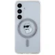 Karl Lagerfeld IML Choupette MagSafe Case for Samsung Galaxy S24, Transparent