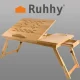 Ruhhy S23452 Bamboo Laptop Table, up to 17\"