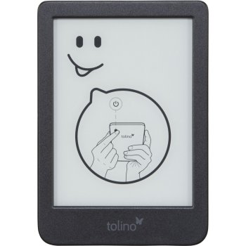 Tolino Shine 5. paaudzes e-grāmatu lasītājs, 16GB, Melns