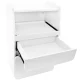 Azzurro midi 970 Cosmetic Cabinet, White