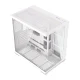 DarkFlash C280 Computer Case, E-ATX / ATX / ITX, White