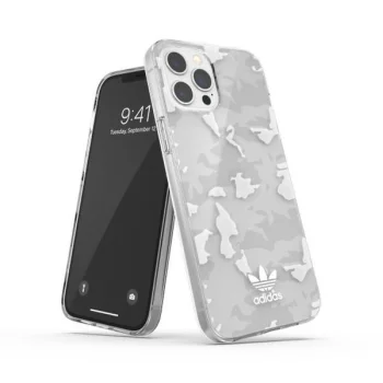 Adidas OR SnapCase Camo Case for iPhone 12 Pro Max, Transparent