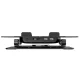 Wozinsky CoolBase WDCX-X16-AS 360° Laptop Cooling Stand 10\"-16\", RGB, Black