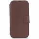 Decoded Leather Detachable Wallet MagSafe Phone Case Cover iPhone 17 - brown