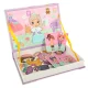 Magnetic Puzzle Book \"Dress Up Doll\", 51 Pieces