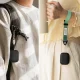Ringke Silicone Case for AirPods Pro 3 with Carabiner, Black