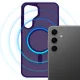 3mk Smoke MagCase for Samsung Galaxy S25 - Purple