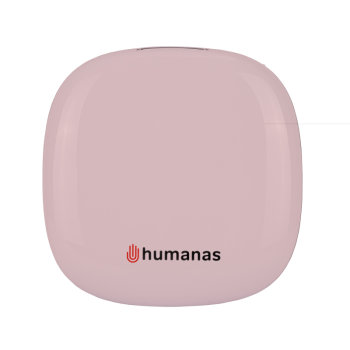Humanas HS-PM01 Make-up Mirror with LED Lights, Pink