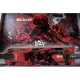 Stunt Scooter Grip Tape Soke Red Cyber, 52 x 13 cm