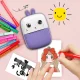 Instant Camera with Thermal Printer, Purple