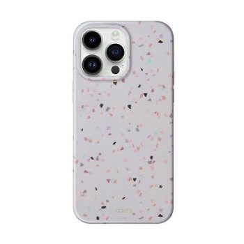 Apple iPhone 14 Pro Max 6,7" Uniq Etui Coehl Terrazzo Case Cover, Sandstone