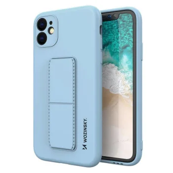 Wozinsky Kickstand Case for Samsung Galaxy A72 4G with Foldable Stand Light Blue