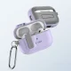 Tech-Protect Slim Hook Case for Apple AirPods Pro 1 / 2 with Carabiner, Purple