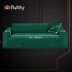 Ruhhy 00026032 Elastic Sofa Cover 145-185 cm, Green