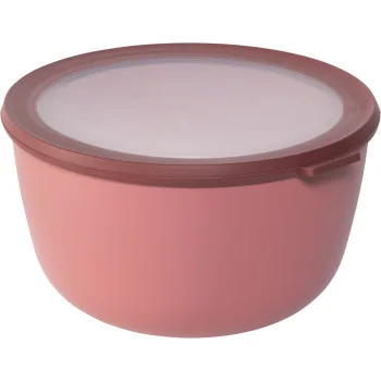 Mepal Cirqula Multi-Bowl Food Storage Container 3L, Vivid Mauve