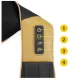 4Fizjo SHIATSU ULTRA+ Wireless Neck and Shoulder Massager, Gold