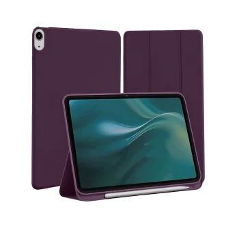 Etteri Folio Case for Apple iPad 10 10.9'' / iPad 11 / iPad 12 11'', Burgundy