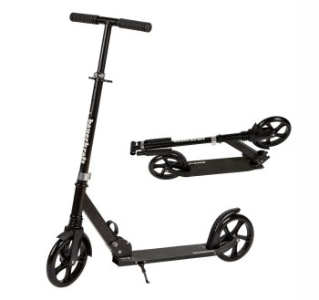 Foldable City Scooter for Kids and Teens Adjustable Height 95-105 cm 200 mm Wheels