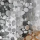 Shower Curtain 180x180 cm, Transparent Matte