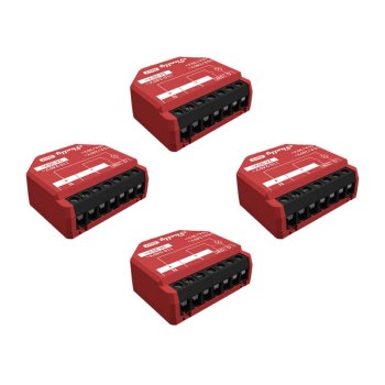 Smart Relay Controller Shelly 1PM Gen3 4-Pack 16A WiFi