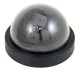 Dummy Dome Security Camera AG78 with LED Indicator, Black