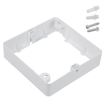 Maclean MCE379 S Surface Mount Frame for 18W LED Panel, 170x170mm, White