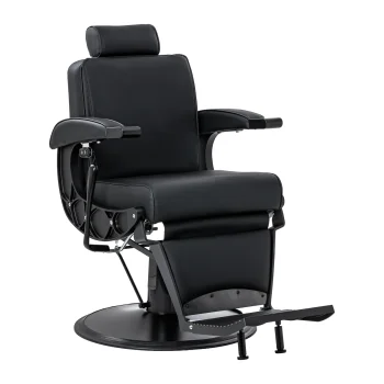 Barber Chair with Massage Gabbiano Continental Black