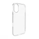 Puro 03 Nude Case for iPhone 16 Plus, Transparent