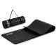 Neo-Sport Thick Exercise Mat with Hanging Holes 183 x 60 cm 192000, black