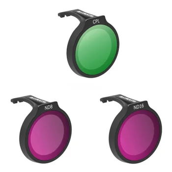 Sunnylife 3-Filter Set for DJI Neo CPL+ND8+ND16 (NE-FI874)