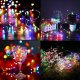 Battery Operated String Christmas Fairy Lights Decorations 100 LED, Multicolored