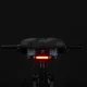 Rockbros 38218916002 MTB Bicycle Saddle with Lamp, Black