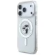 Karl Lagerfeld IML Karl Choupette Glitter MagSafe Phone Case Cover iPhone 17 Pro Max - Transparent