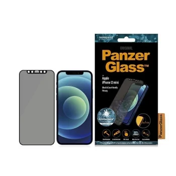 PanzerGlass E2E Super+ Tempered Glass for iPhone 12 mini, Black