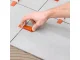 Tile Leveling System, 100 Clips and 100 Wedges, Red