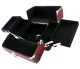 Cosmetic Train Case 25x17x17 cm, Purple