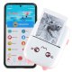 Portable Mini Stickers Label Photo Printer, Pink