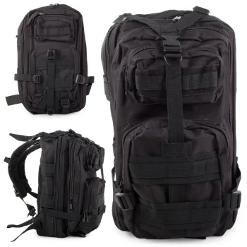 Tactical Military Survival Backpack 30L, Black