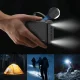 Dudao K11 Pro 20000mAh Powerbank with Built-in Cables, Black