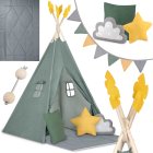 Bērnu Spēļu Telts Vigvams Nukido, Zaļš | Kids' Play Tent Gazebo