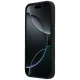 Mercedes Leather 3D MagSafe Case for iPhone 17 Pro, Black