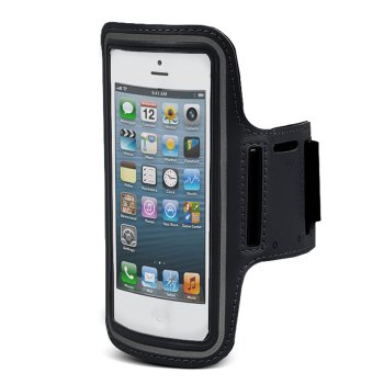 Maclean MC-405 B Sports Armband Phone Case, up to 4.8", Black