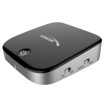 Audiocore AC830 2-in-1 Bluetooth 5.0 Adapter (Transmitter/Receiver) with Apt-X & SPDIF