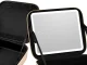 Travel Cosmetic Case with Detachable LED Mirror, Ecru