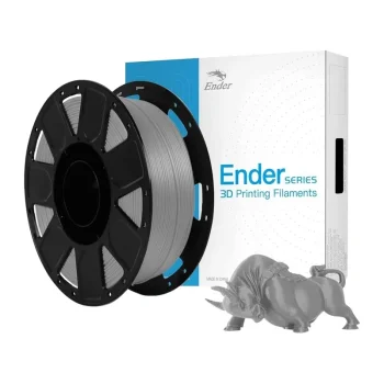 Creality Ender-PLA 3D spausdintuvo plastikas 1.75 mm 1 kg, pilkas