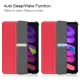 Apple iPad mini (2024) (A2995) Trifold Protective Cover Case, Red