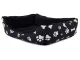 Large pet bed with cushion, 55x42x14 cm